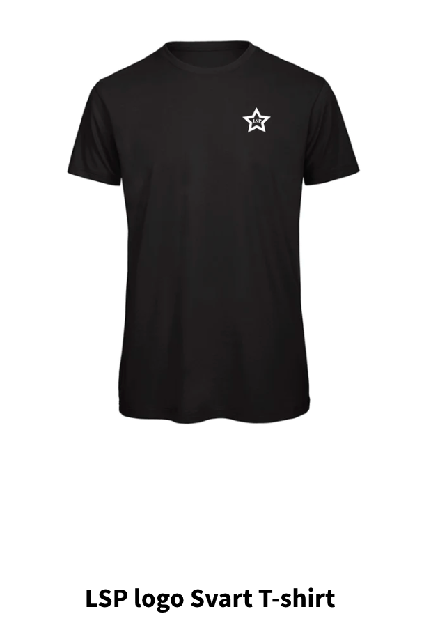 T-shirt med Instanavn på LSP T-shirt