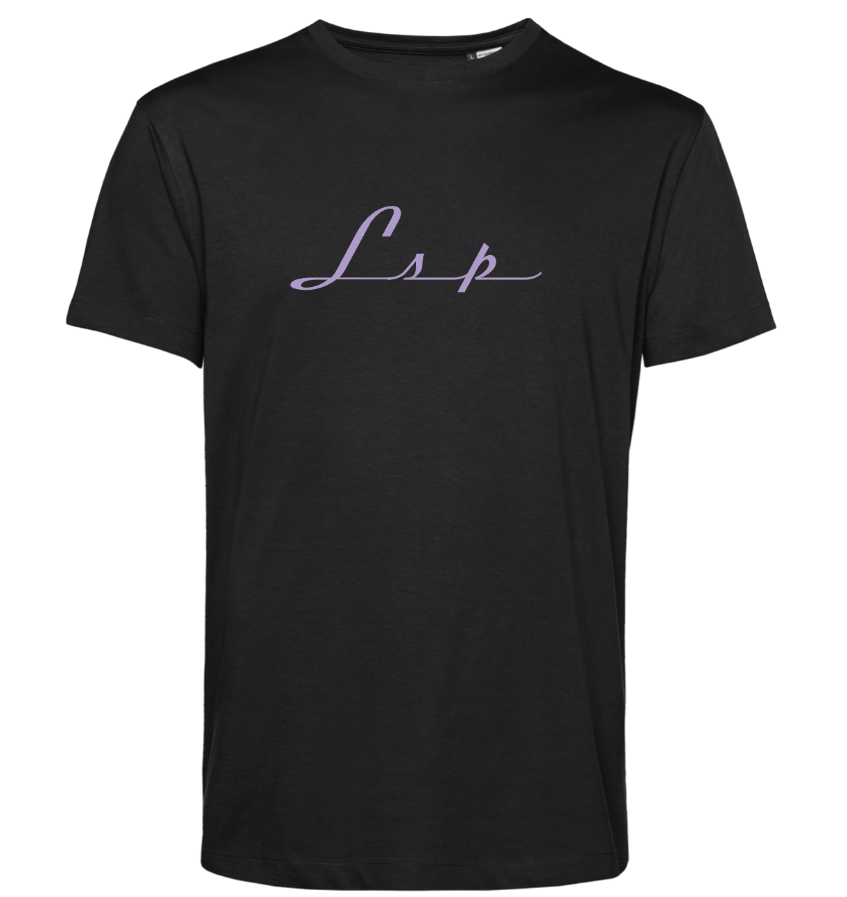LSP Streetwear Svart T-shirt Med Lilla Logo