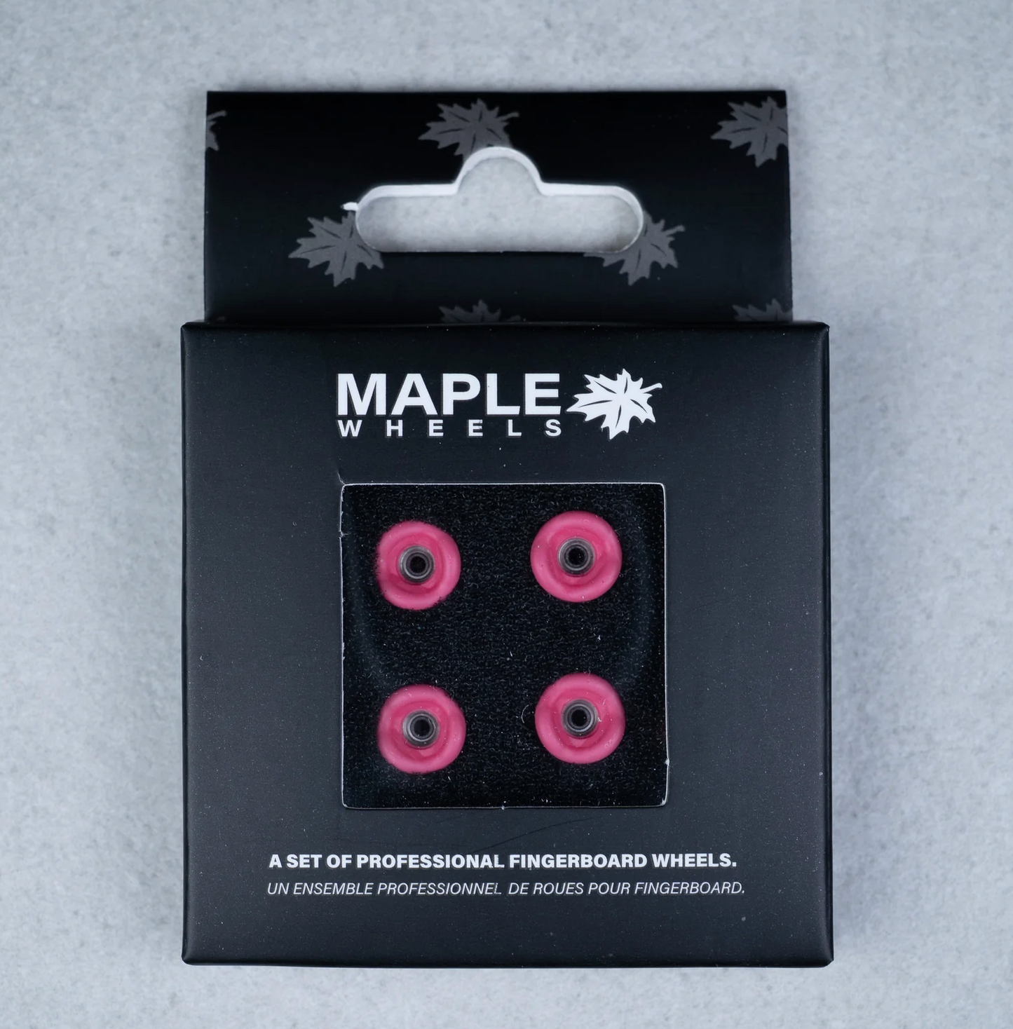 "Shark Wheels" White x Maple Wheels til fingerboard