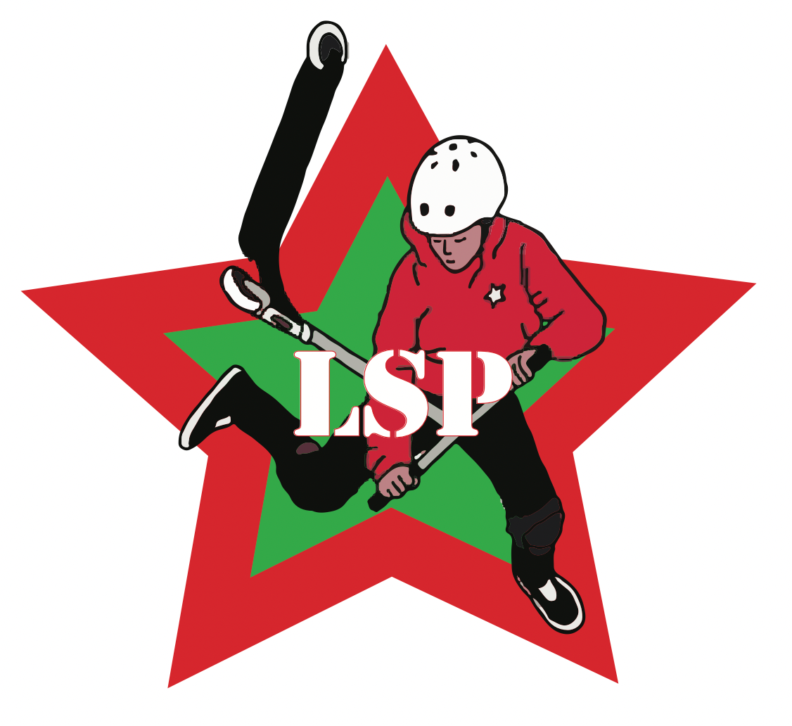 LSP stjerne med rider klistremerke