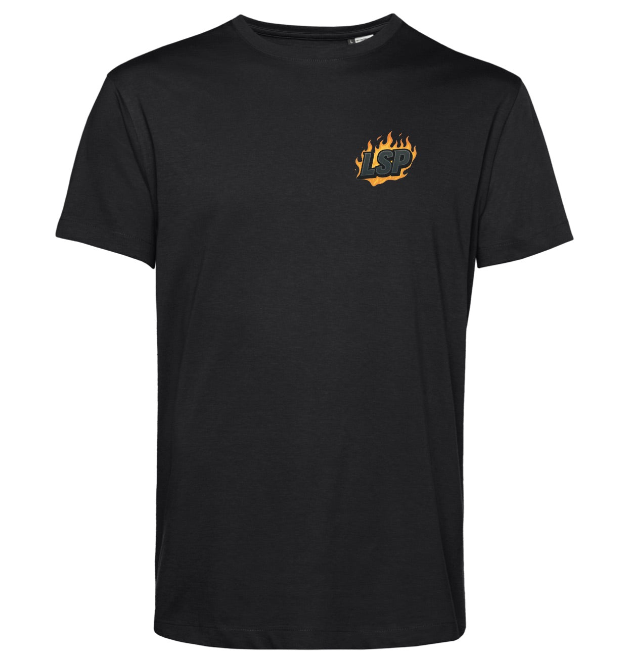 LSP Flame svart T-shirt
