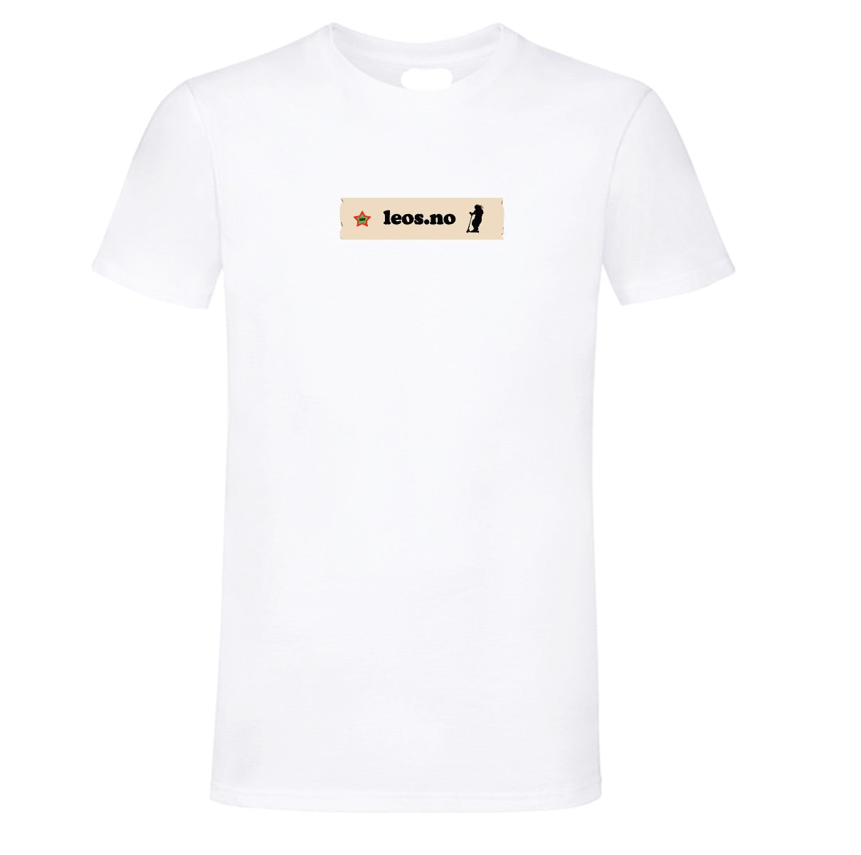 LSP Teip design hvit T-shirt