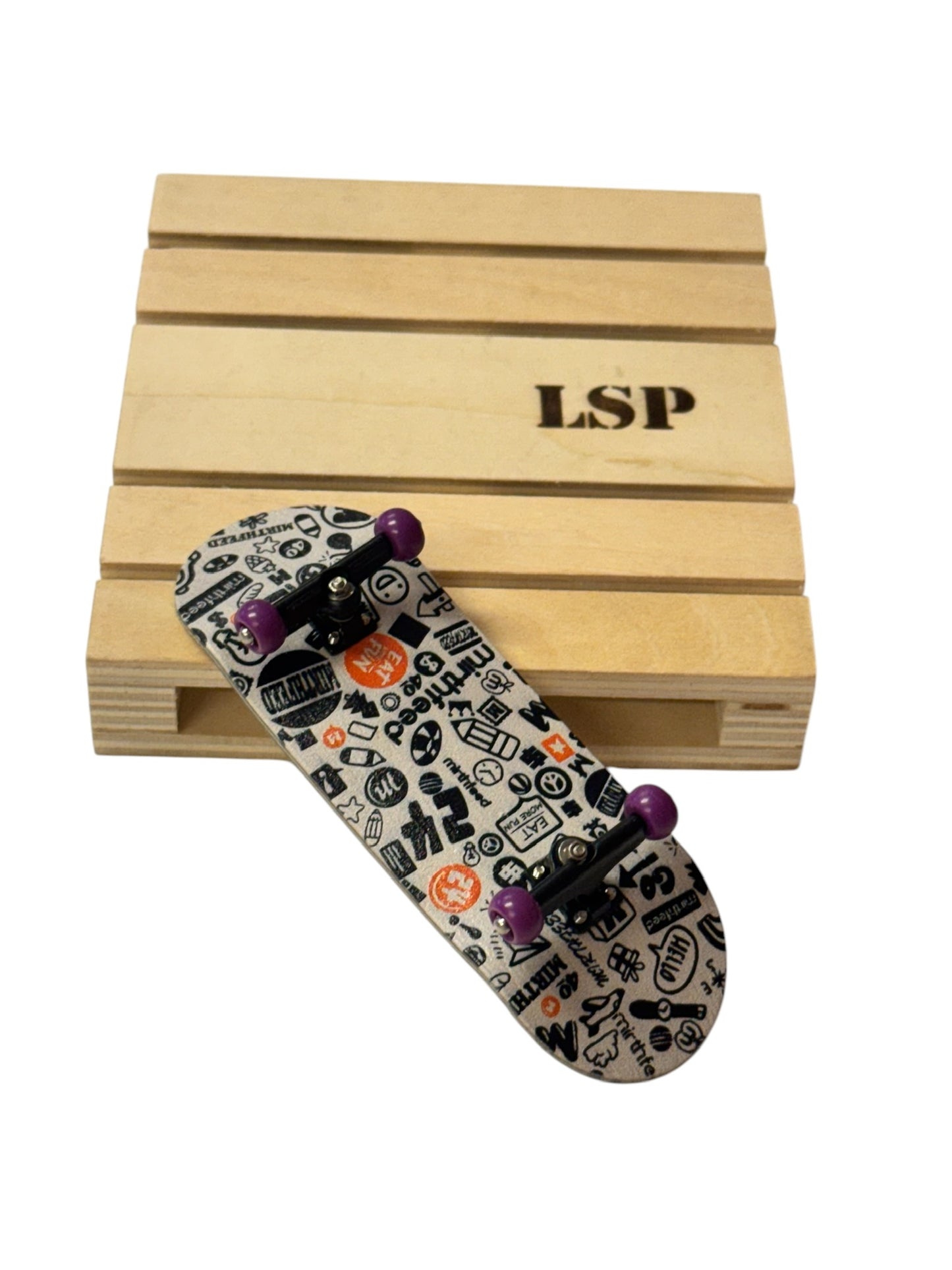 Fingerboard med nøkkelring