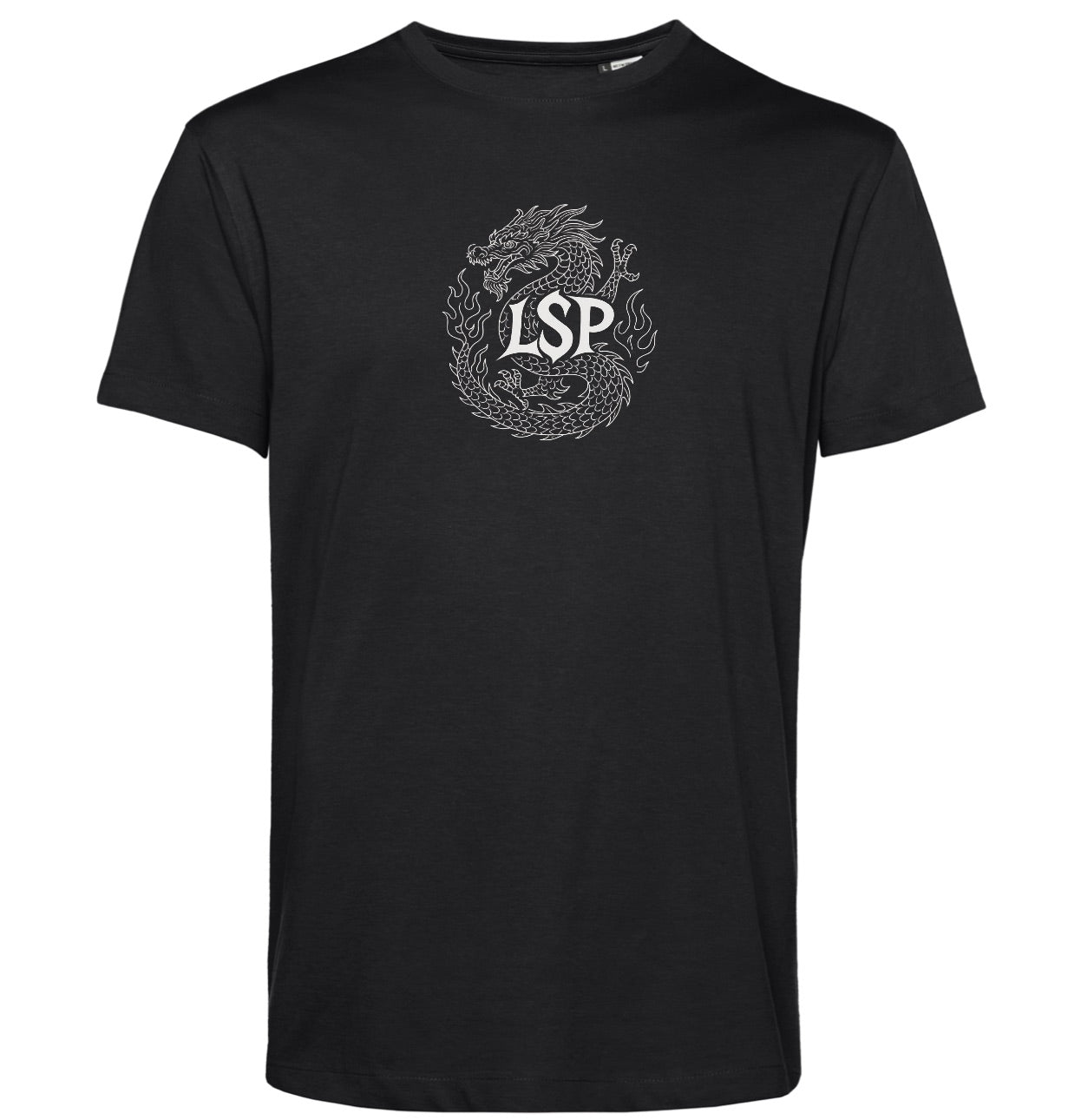 LSP drage svart T-shirt