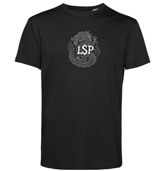LSP drage svart T-shirt