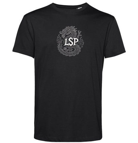 LSP drage svart T-shirt