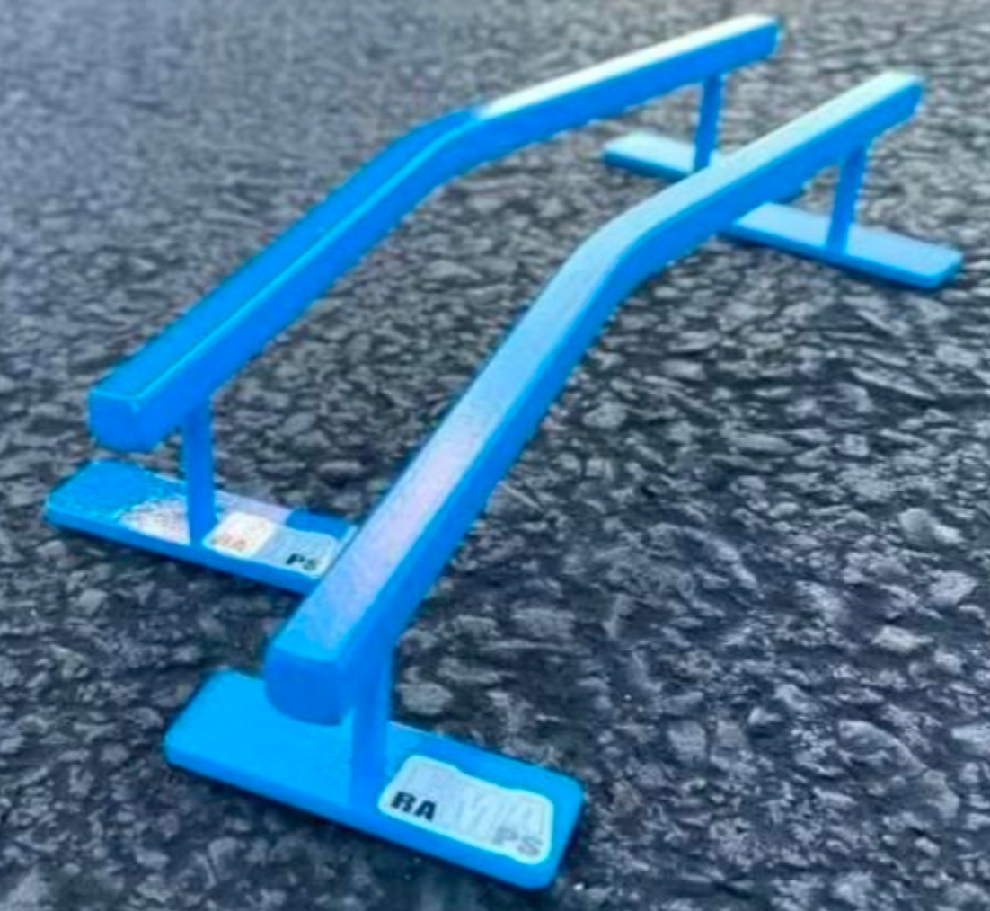 Rail med vinkel il Fingerboard