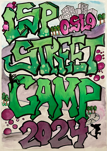 LSP OSLO STREET CAMP 2024 Hvit T-shirt