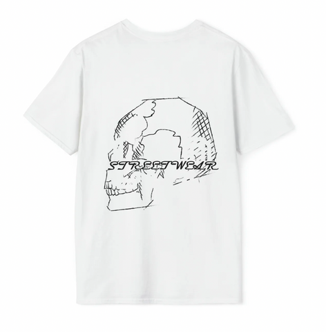 LSP Skeleton Hvit T-shirt