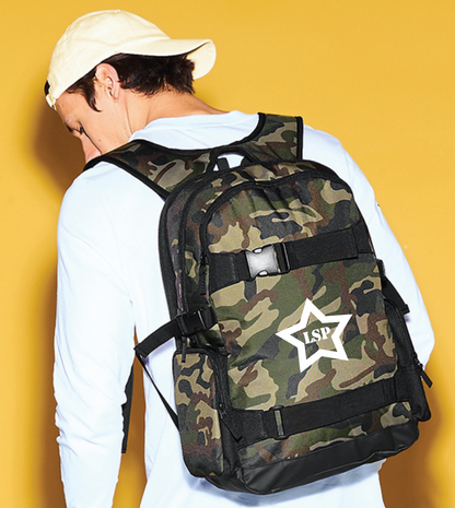LSP Old School Camo Boardpack Sekk