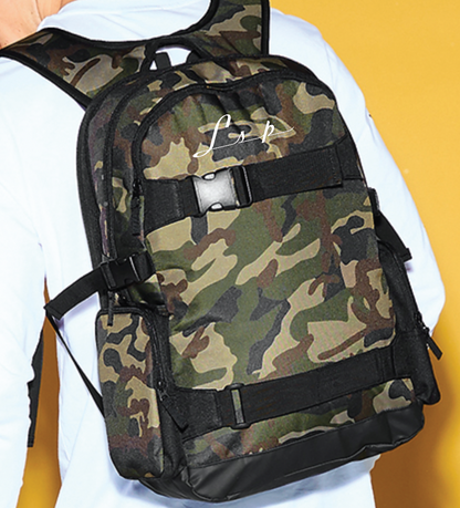 LSP Old School Camo Boardpack Sekk