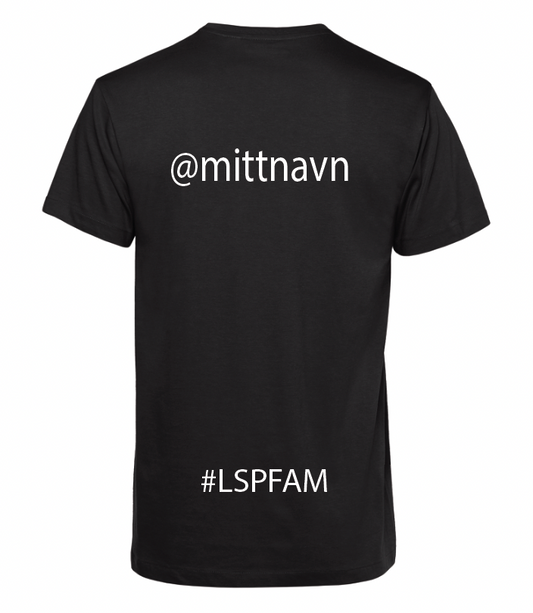 T-shirt med Instanavn på LSP T-shirt
