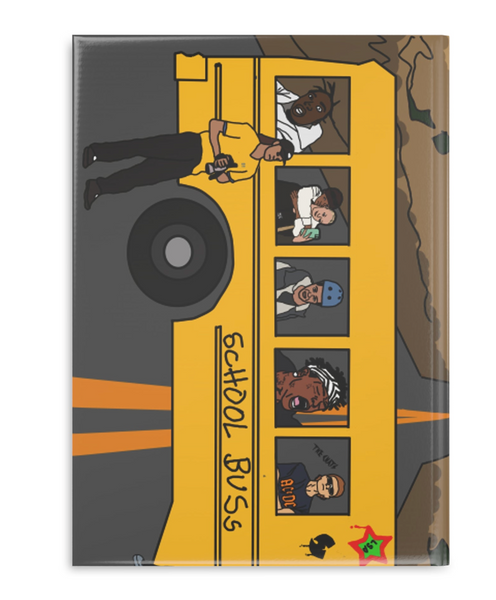 Tegne/ notatbok School Bus Design av Sigge Winroth