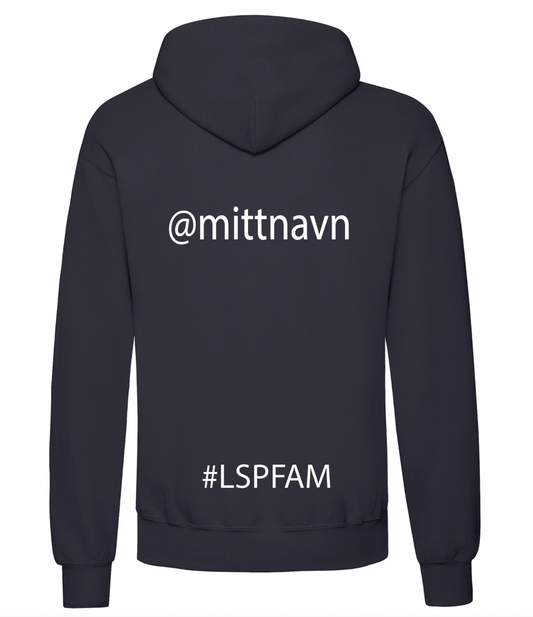 Hettegenser med Instanavn på LSP T-shirt