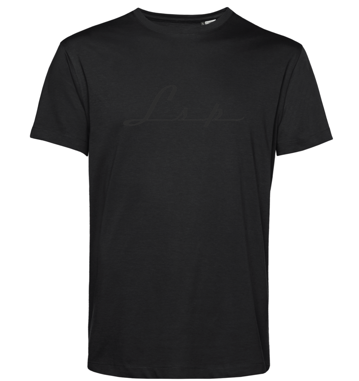 LSP Streetwear Svart T-shirt Med Svart Logo