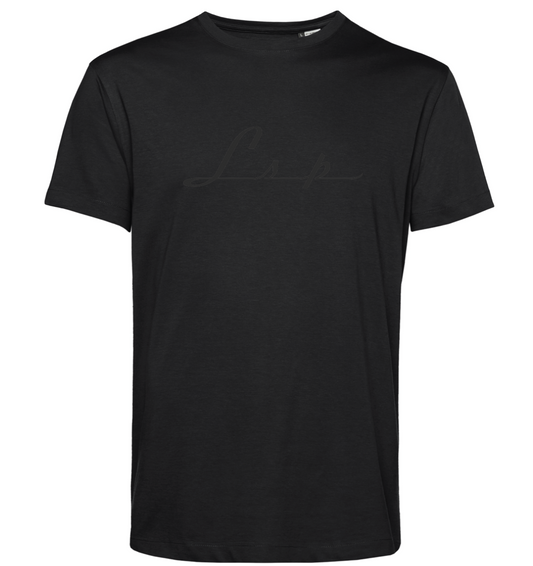 LSP Streetwear Svart T-shirt Med Svart Logo