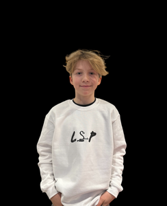 Sander sign. LSP Hvit Crew Neck