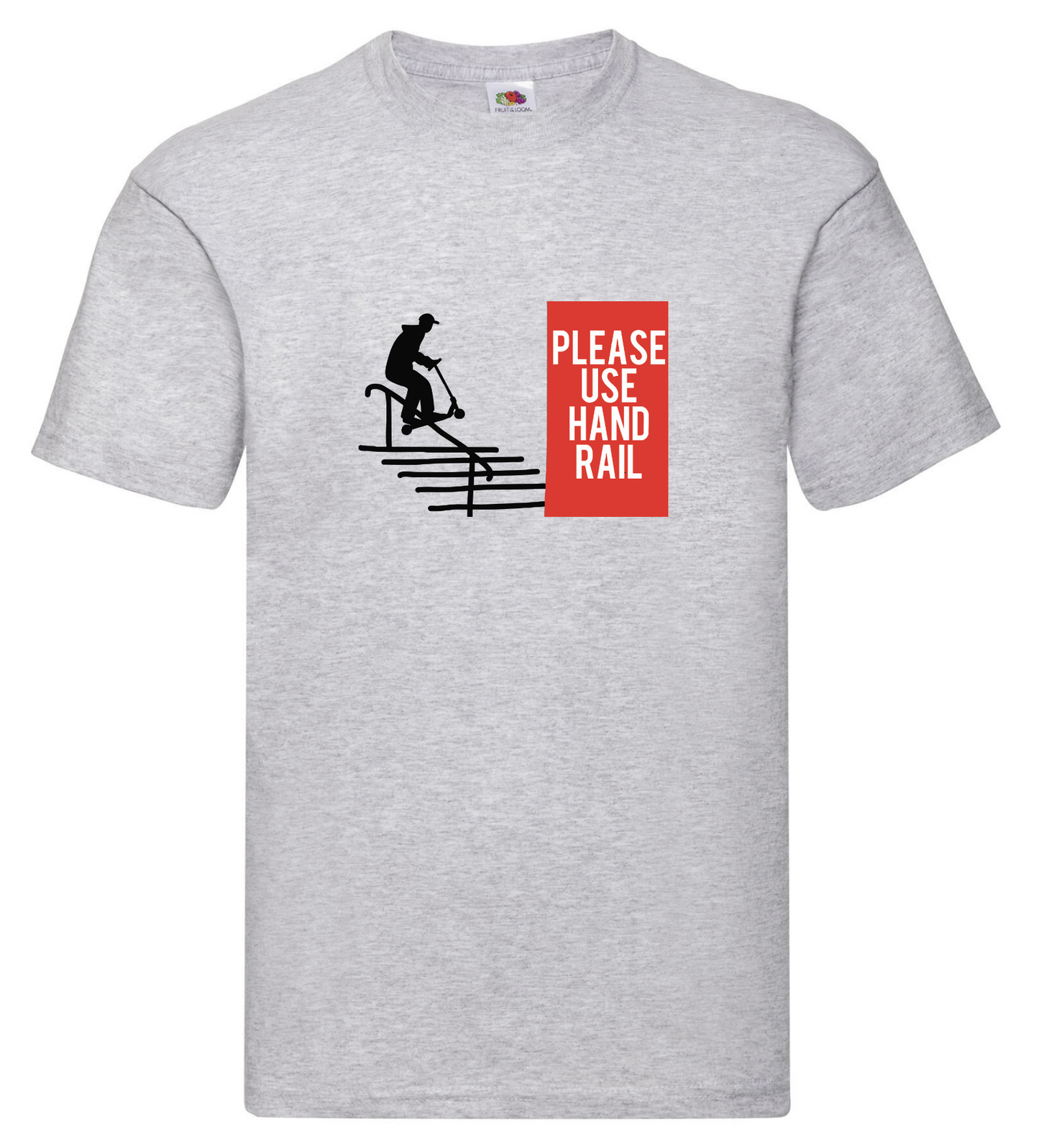 Please Use Handrail T-shirt