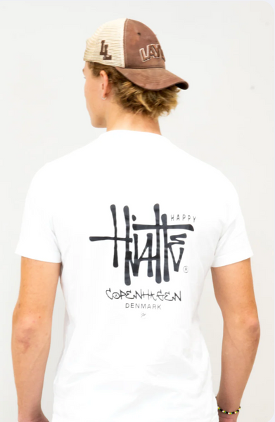 HappyHjalte Hvit T-shirt