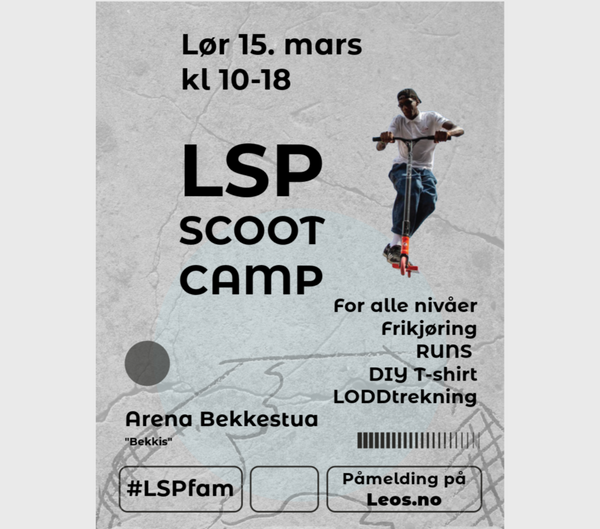 LSP x Bekkis Scoot Camp 15. mars