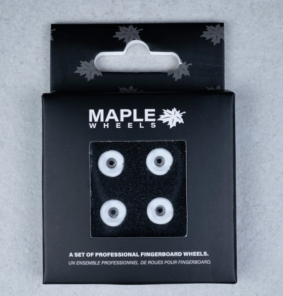 "Shark Wheels" x Maple Wheels til fingerboard