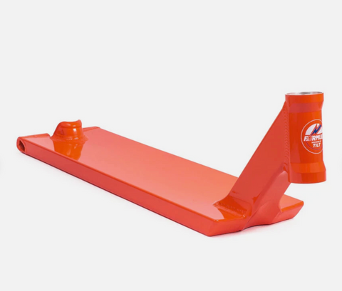 Tilt Formula Selects Red Orange 6.5" x 22.8" Deck inkl LSP griptape