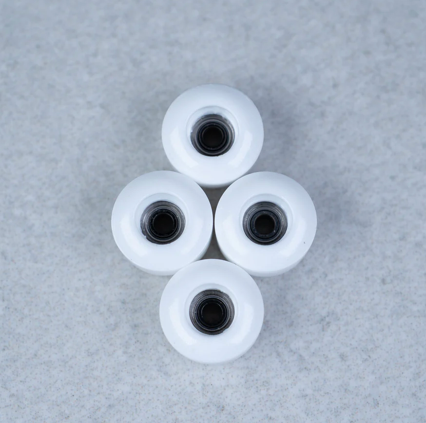"Classic" 7.6 mm Halo White Maple Wheels til fingerboard