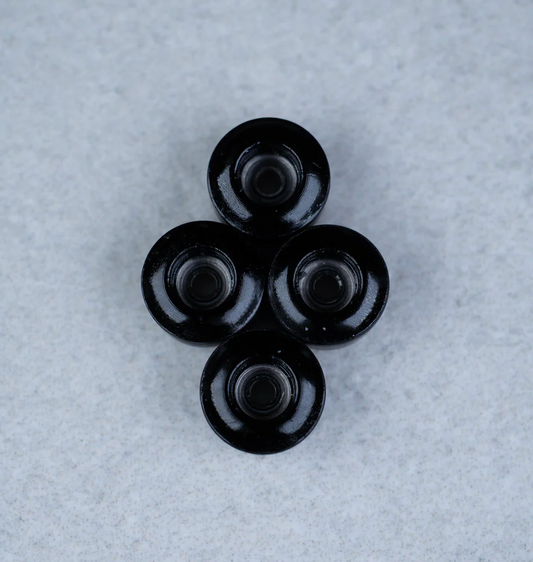 "Classic" 7.6 mm Black Maple Wheels til fingerboard