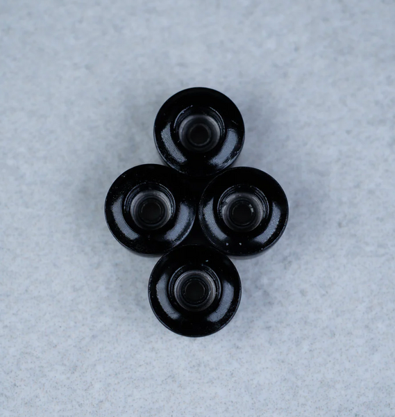 "Classic" 7.6 mm Black Maple Wheels til fingerboard