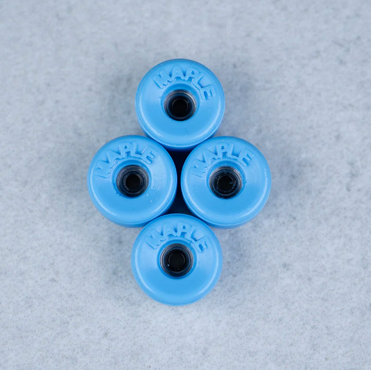 "Bowl" 9 mm Blue Maple Wheels til fingerboard
