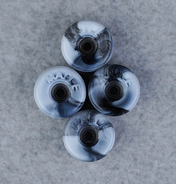 "Bowl" 9 mm Black Swirl Maple Wheels til fingerboard