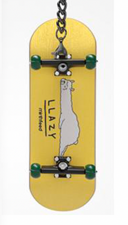 Fingerboard med nøkkelring