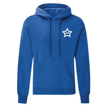LSP Hvit Stjerne Logo Hoodie