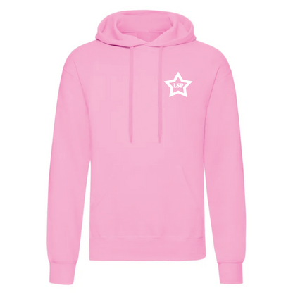 LSP Hvit Stjerne Logo Hoodie