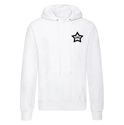 LSP Svart Stjerne Logo Hoodie