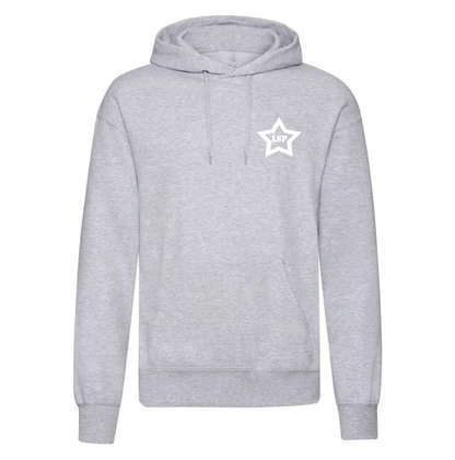 LSP Hvit Stjerne Logo Hoodie