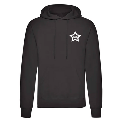 LSP Hvit Stjerne Logo Hoodie
