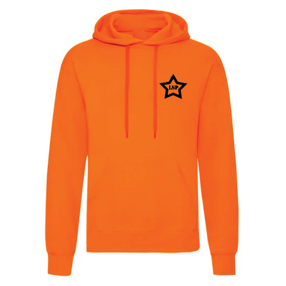LSP Svart Stjerne Logo Hoodie