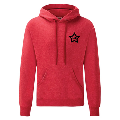 LSP Svart Stjerne Logo Hoodie