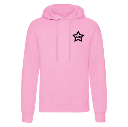 LSP Svart Stjerne Logo Hoodie