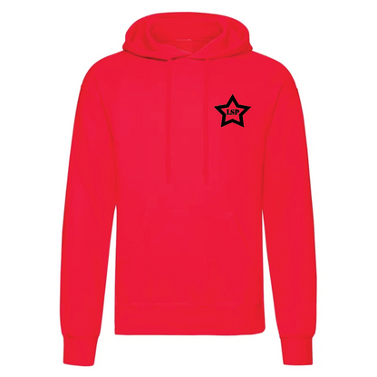 LSP Svart Stjerne Logo Hoodie