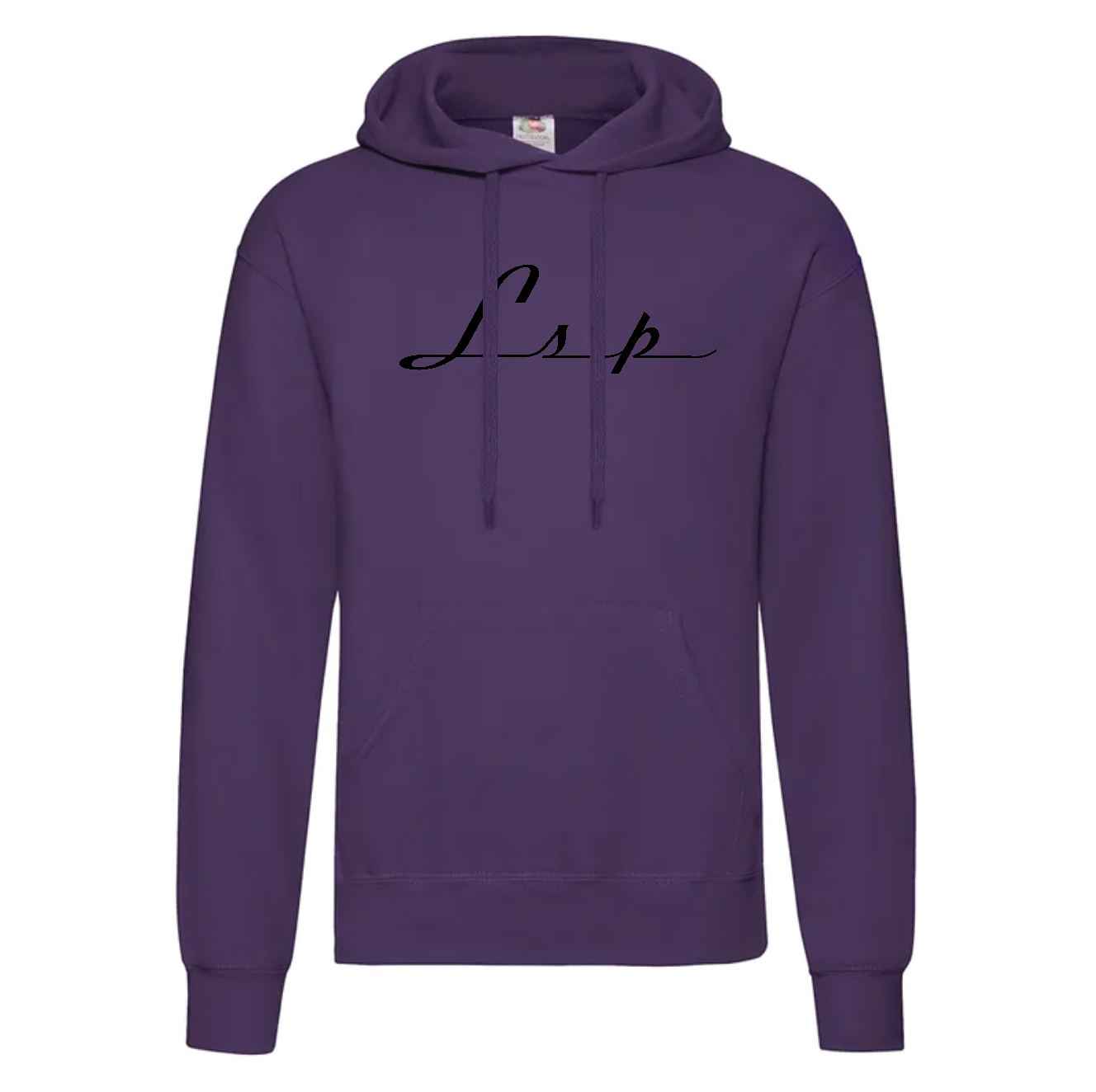 LSP Streetwear Svart logo Hoodie