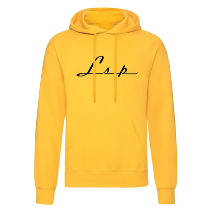 LSP Streetwear Svart logo Hoodie