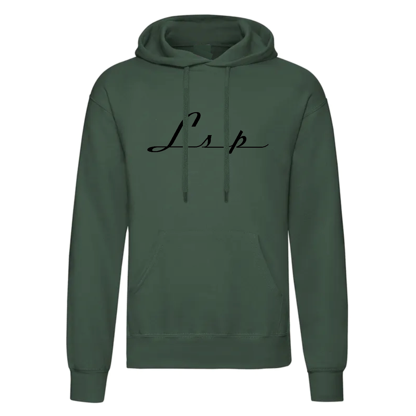 LSP Streetwear Svart logo Hoodie