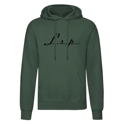 LSP Streetwear Svart logo Hoodie