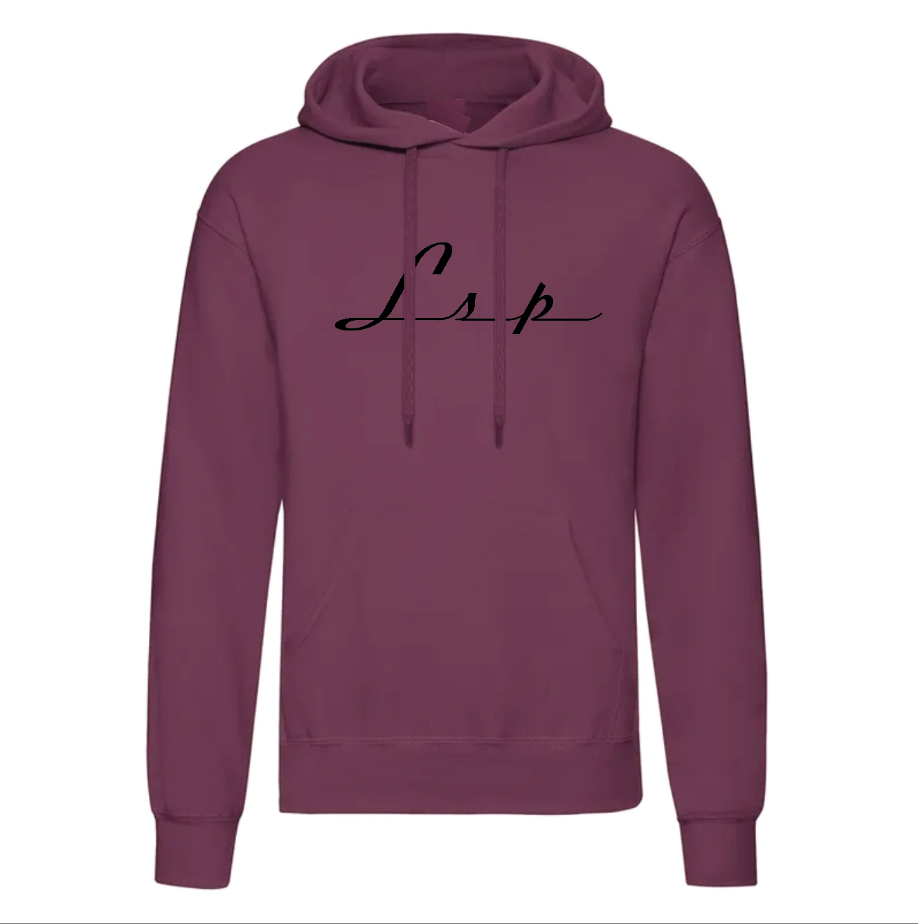 LSP Streetwear Svart logo Hoodie