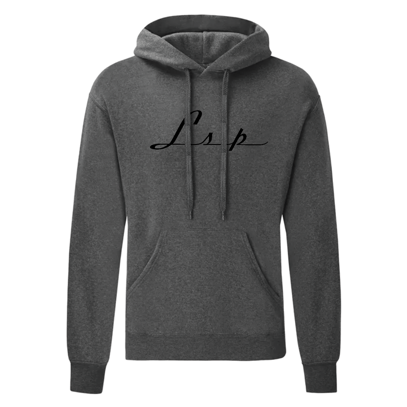 LSP Streetwear Svart logo Hoodie