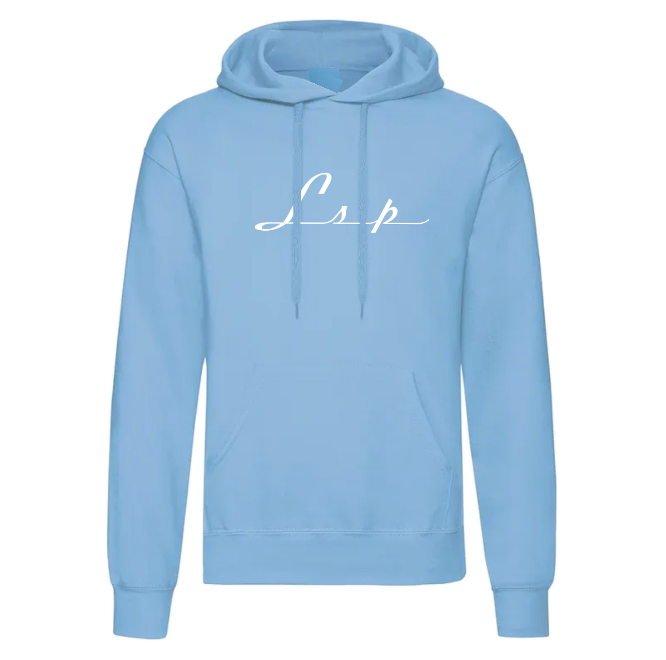LSP Streetwear Hvit Logo Hoodie