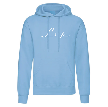 LSP Streetwear Hvit Logo Hoodie