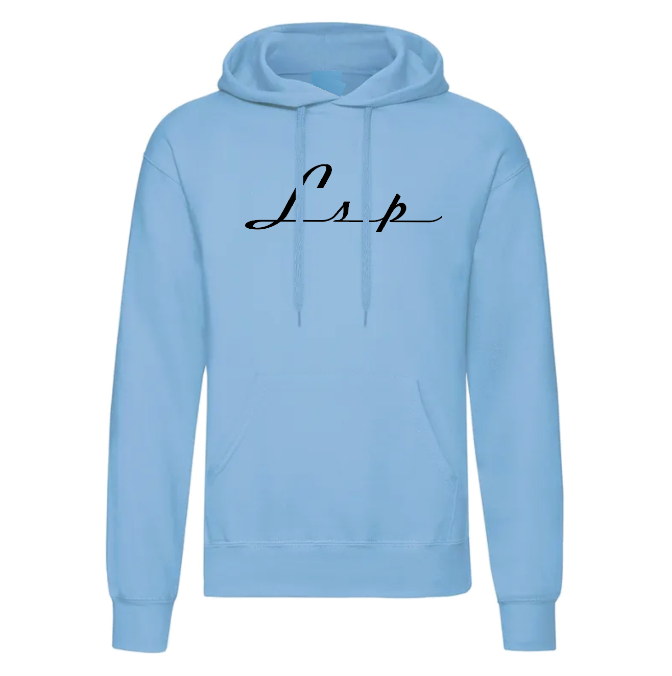 LSP Streetwear Svart logo Hoodie
